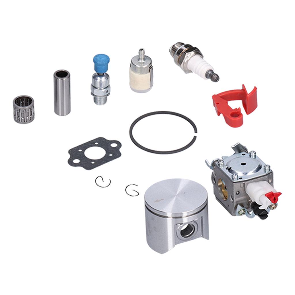 47 мм цилиндр карбюратора, воздушный фильтр, предохранительный клапан, подходит для бензопилы HUSQVARNA 359 357 357XP 537