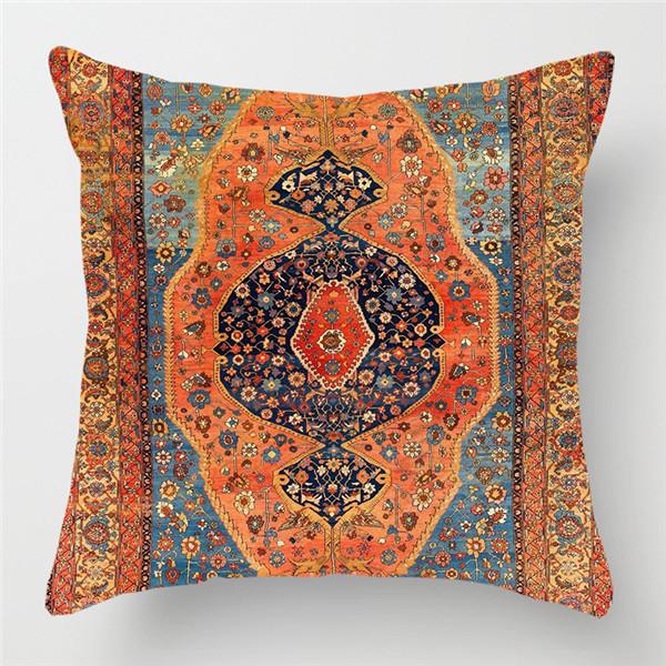 Ethnic Bohemian Throw Pillow Cover Bedroom Sofa Car Pillowcases Pillow Lumbar Pillow Sofa Pillowcase