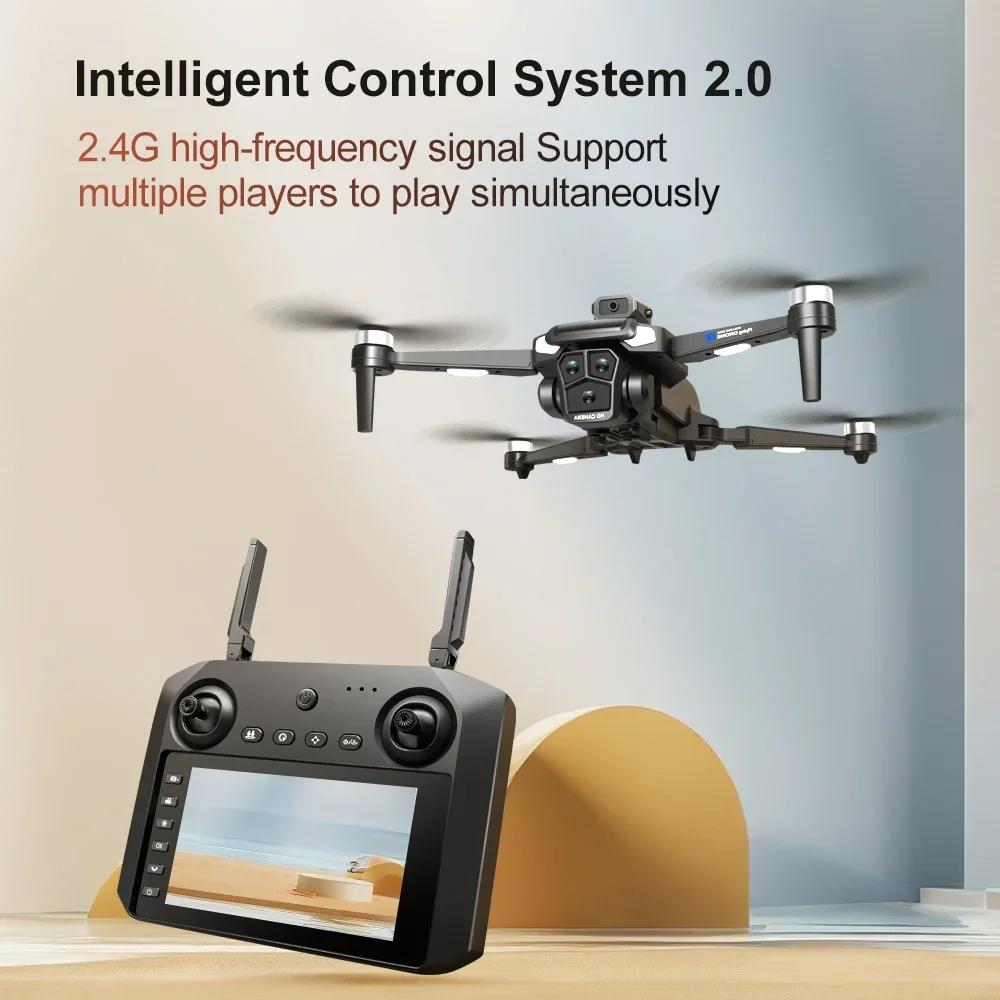 2025 Новый M22 Дрон Профессиональный Двойная камера 4K/6K HD WIFI FPV HD Аэросъемка Широкоугольный Бесколлекторный RC Складной Квадрокоптер Игрушка