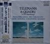 CD MASAHIRO ARITA, TELEMANN, KAORI UEM - Telemann 6 Quadri COCO78844 MASTERSONIC Japan Classical Used