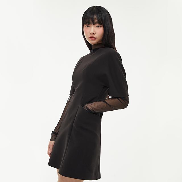 Мини-платье LAP с коротким рукавом Aq1Wo265