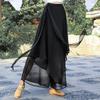 Women's Wide Leg Pants Elegant Chiffon Classical Dance Practice Clothes Chinese Modern Dance Adult Blocking Dance Pants