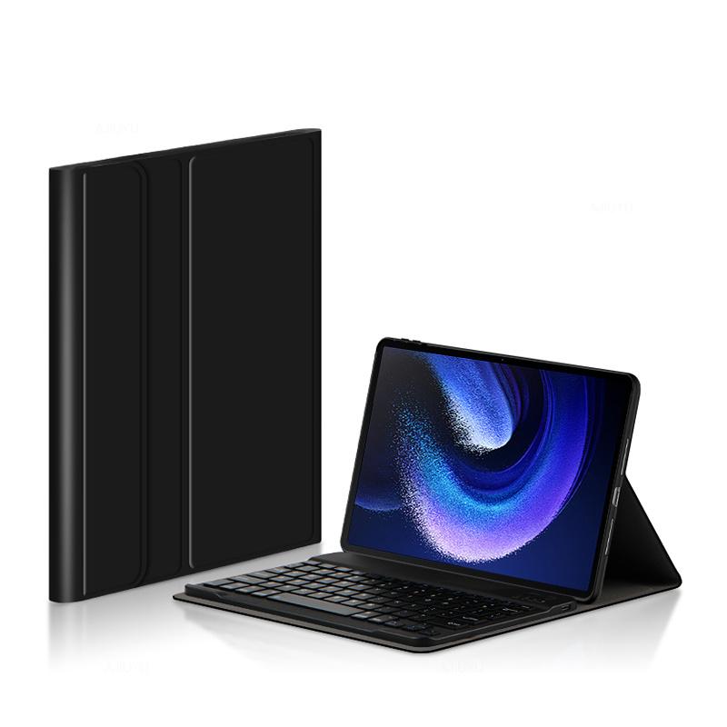 Чехол с Bluetooth-клавиатурой для Lenovo Tab P12, чехол 12,7 2023 для Lenovo Xiaoxin Pad Pro 12 7 12,7, силиконовый кожаный чехол для планшета