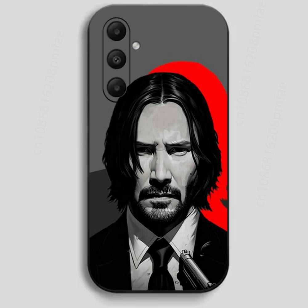 Крутой чехол для телефона J-John Wick для Samsung Galaxy A73,23,53,33,24,72,22,52,32,54,A34 Мягкий чехол