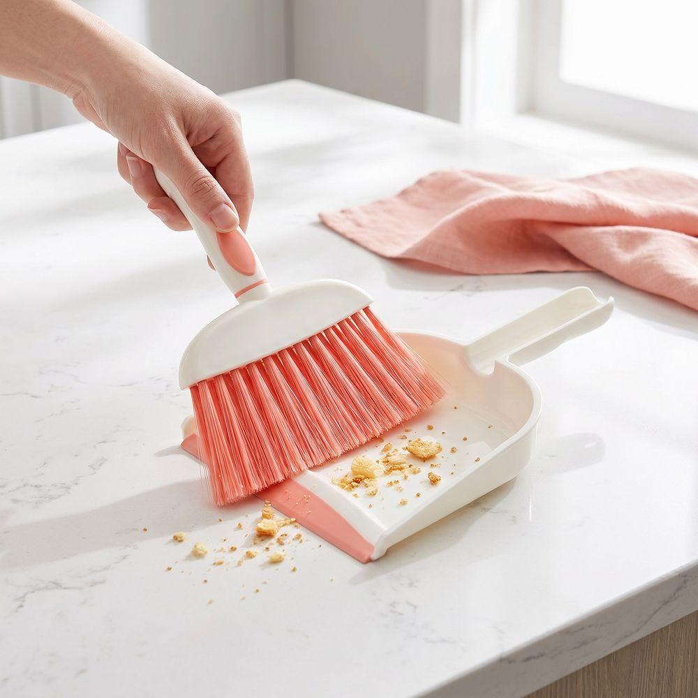 Durable Cleaning Brush Set Handheld Desktop Mini Broom Set Handheld Sweeping Brush Home Cleaning