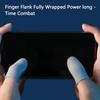 2Pcs Finger Sleeves Extremely Thin 3D Fit High Sensitivity Non-Scratch Mobile Phone Gaming Finger Sleeves Game Component