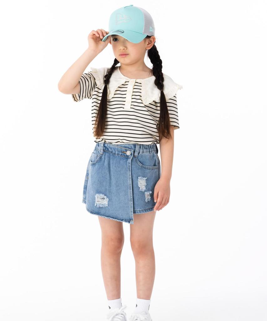 NEW ERA Cap Youth 9FORTY AFrame Trucker Blue Tint Blue Kids Rhinestone Flag Logo Snapback 15171646 Women's A-Frame