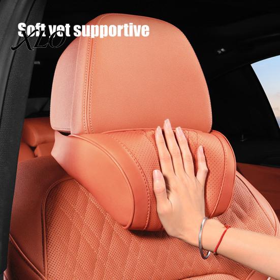Breathable Neck Pillow for Office Car Headrest Pillow, Memory Foam Ergonomic Shoulder Spine Alignment Cushion Driver Support, Universal Vehicle