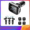 1 Piece Car TPMS Wireless TPMS Digital Tire Pressure Alarm System 4 External Sensors