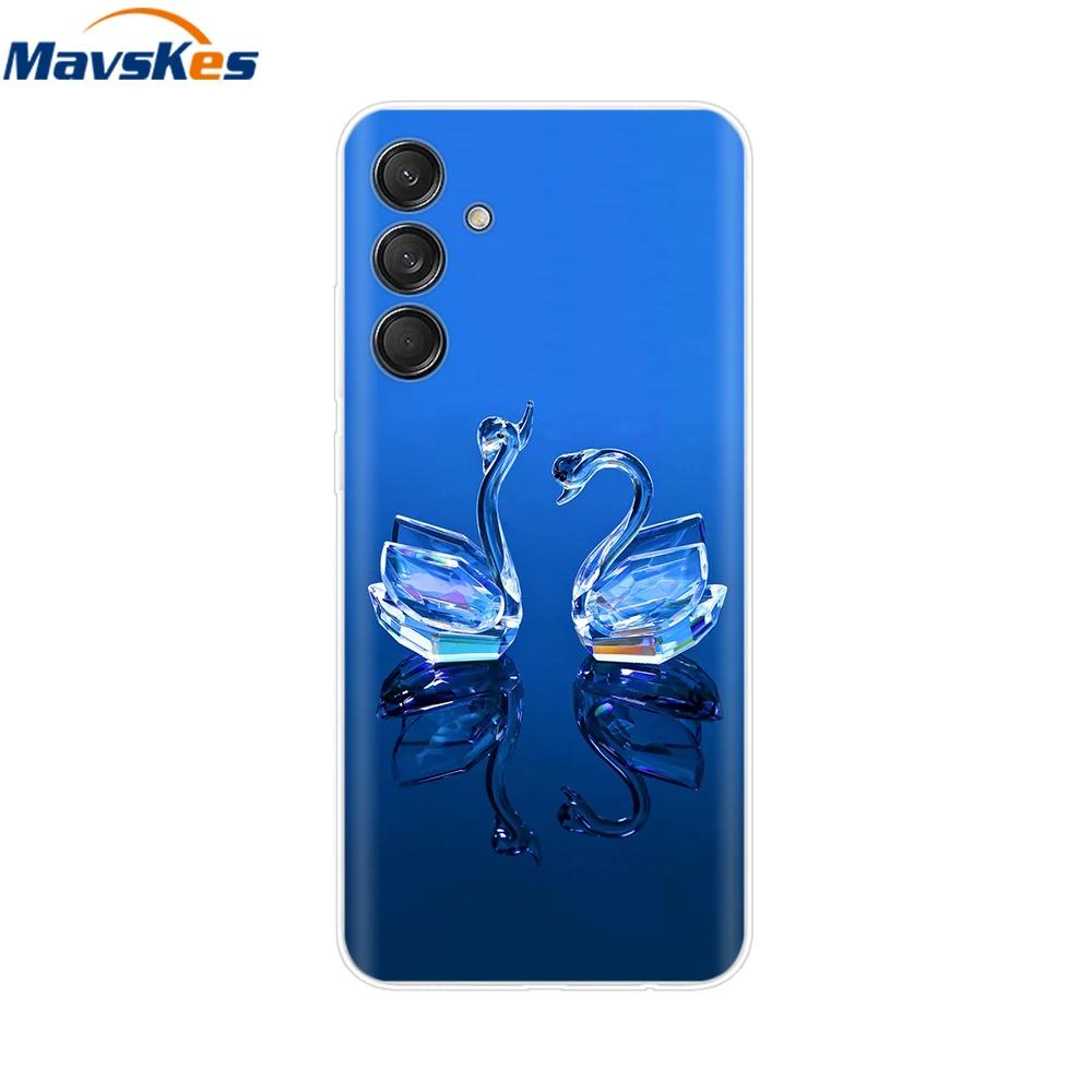 Чехол-сумка для мобильного телефона для Samsung Galaxy M55 C55 5G Мягкая прозрачная силиконовая задняя крышка Чехол для Samsung Galaxy M55 C55 5G Чехлы