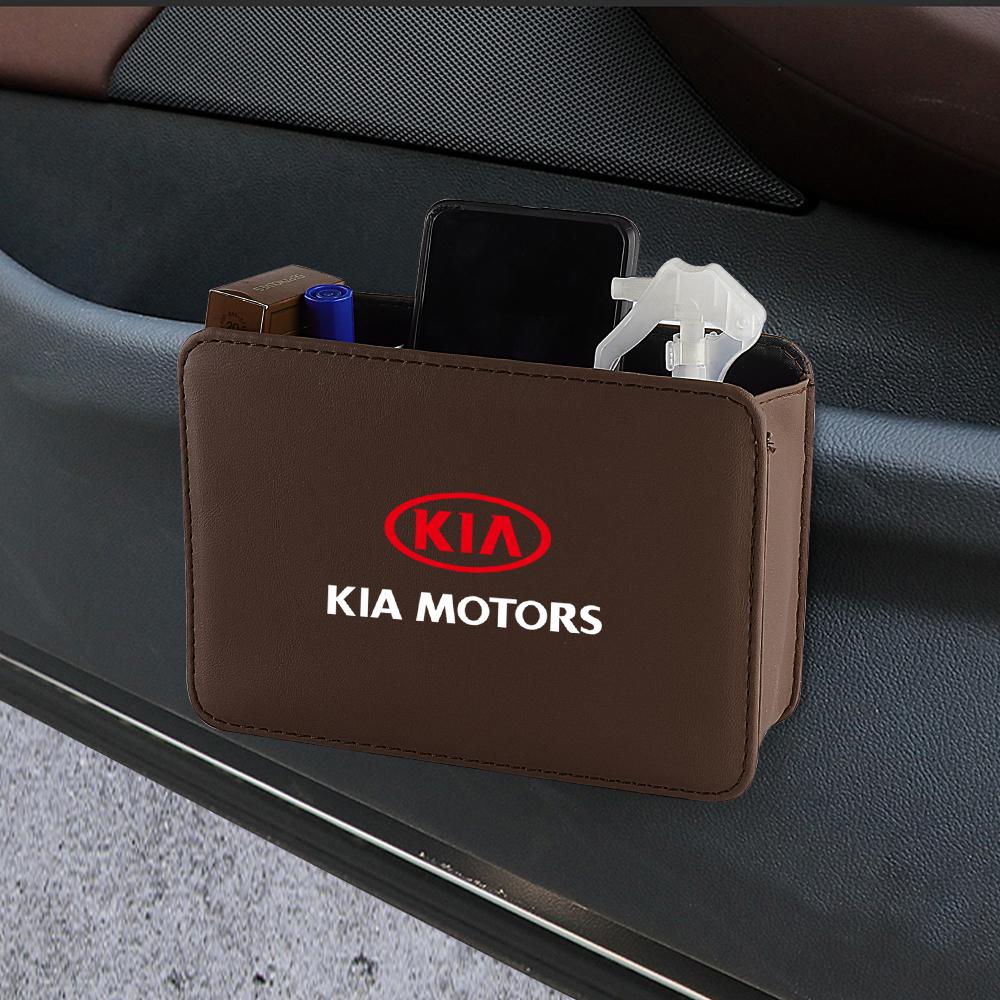 2026 Hot Car Sticker Car Seat Back Car Door Storage Bag Auto Organizer For KIA Sportage Ceed Sorento Cerato Optima Picanto Rio S