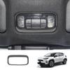 Car Bright Black Reading Light Frame Panel Decorative Cover Stickers for Toyota YARIS/YARIS CROSS/GR YARIS