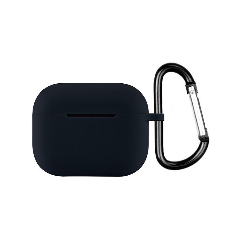 Однотонный силиконовый защитный чехол для Apple AirPods Pro 2