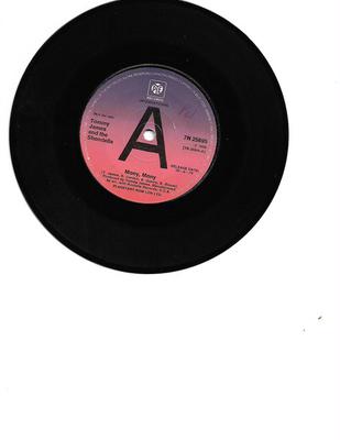 7-дюймовая пластинка TOMMY JAMES & THE SHONDELLS - Mony, Mony 7N25695PROMO Pye Internation 1975 UK Рок Б/У