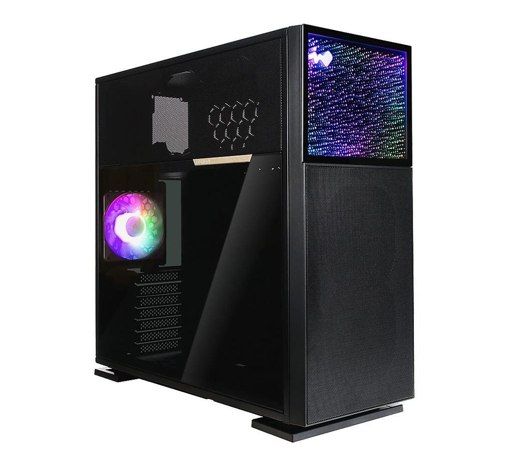 Корпус Mid Tower ATX совместимый с материнской платой IN WIN черный E-ATX [IW-CS-N515BLK-1AL120]