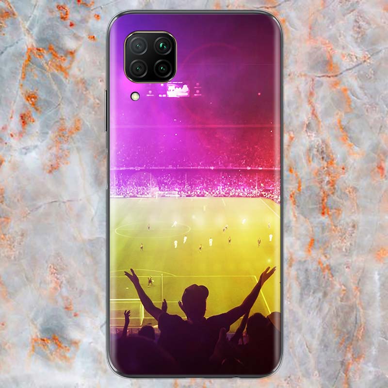 Чехол для телефона I love Fire Football для Huawei Mate 40 30 20 20X 10 RS P Smart 2021 2020 ZS Pro Plus Lite 2019