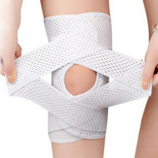 Ультратонкие летние спортивные наколенники 4-го поколения с дышащей силиконовой амортизирующей защитой надколенника