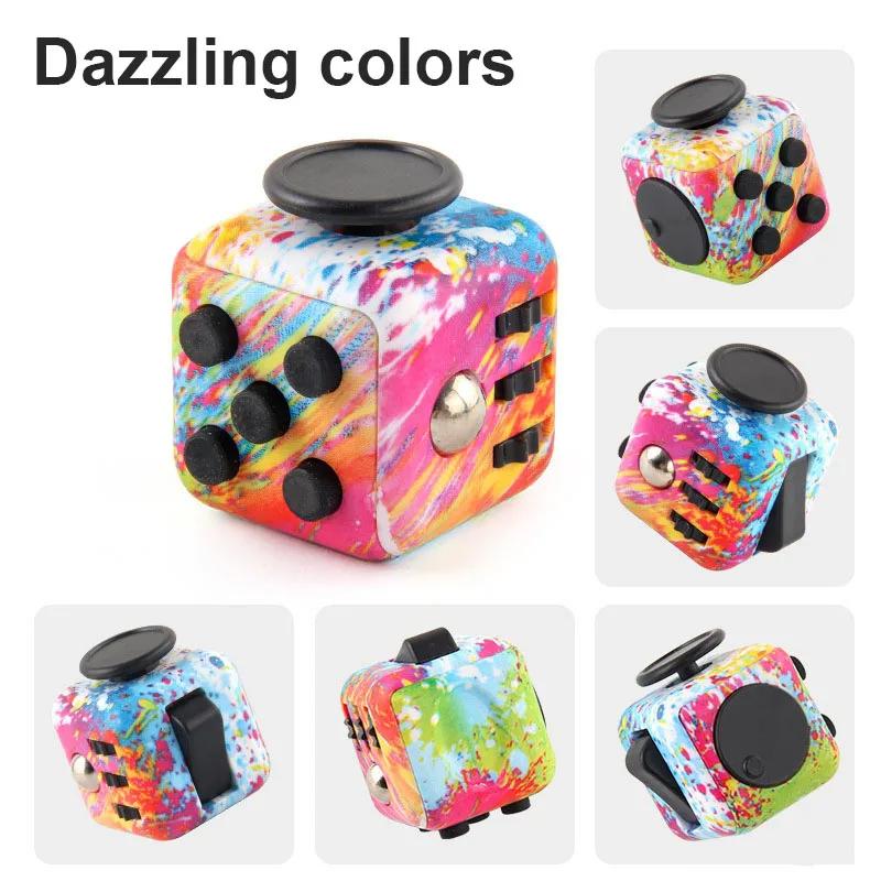 Fidget Anti Stress Relief Toys Decompression Dice Game for Adult Children Interesting Antistress Funny Gift Finger Movement Toy