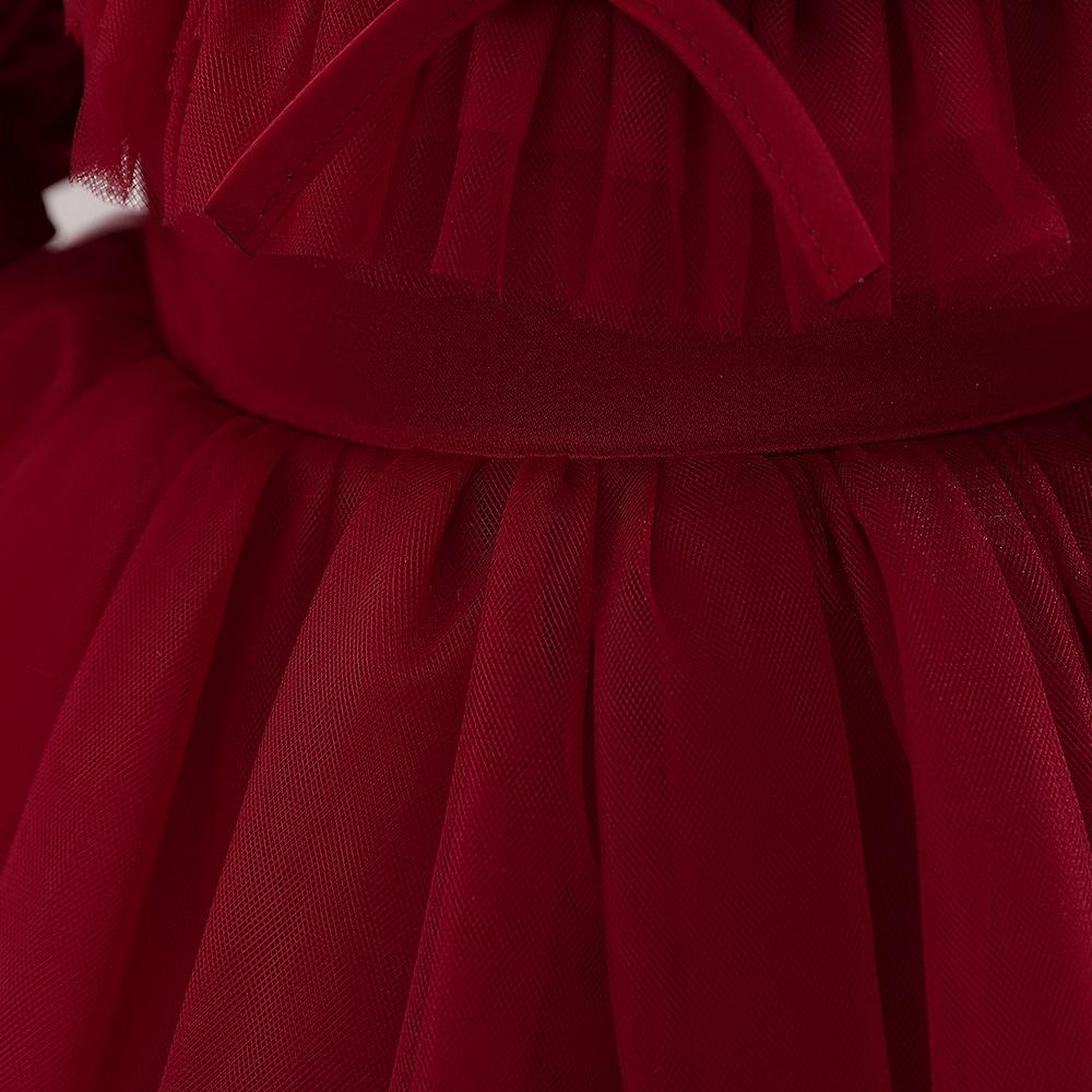 Платье для новорожденных девочек, вечерние платья для девочек 1 года, платье принцессы на день рождения, кружевное платье на крестины, одежда для малышей, белое платье для крещения