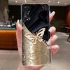 Чехол для OPPO A78 4G 5G A98 F23 A1X Цветок Бабочка Чехлы для Телефона Для Oppo A98 Мягкий Силикон Capa Прозрачный ТПУ Гелевая Крышка