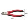 TONE NN-125G Diagonal Cutters (Master Grip Type), Red, 132mm Long