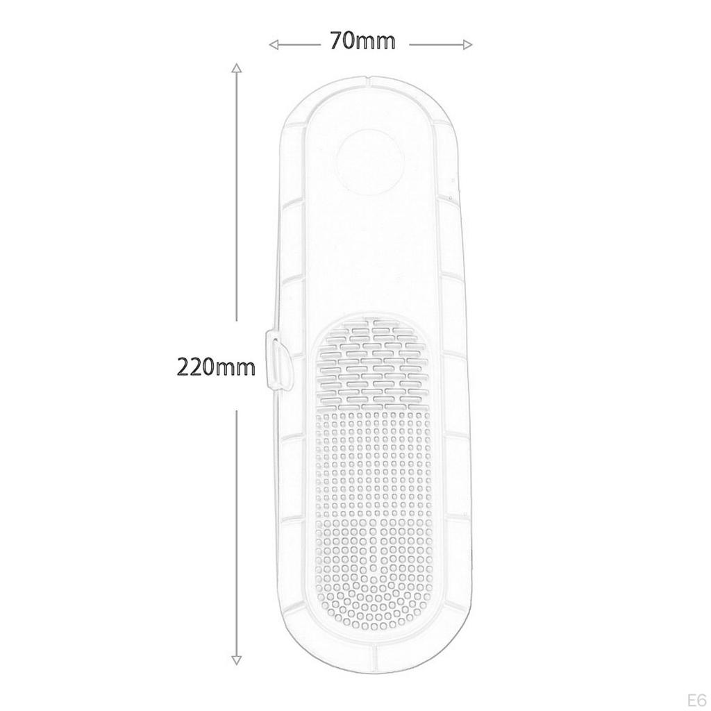 Brush Cleaning Holder Cosmetic Organizer Case Cleaner and Dryer Silicone Storage
