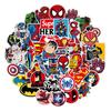 50 Мультяшных наклеек супергероев Marvel и DC для автомобиля, гитары, блокнота и граффити