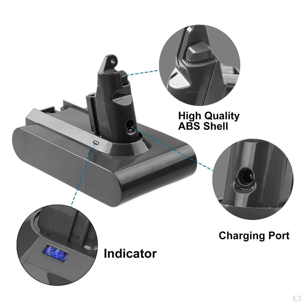 Cleaner Replace Battery 21.6 for DC59 DC662 SV05 V