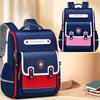 Primary School Students Children British Style Noble Panelled Backpacks for Girls Boys New Children Simple Fashion Large Bags