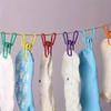 10Pcs Clothespins Hanging Pegs Clips Plastic Hangers Racks Laundry Clothes Pegs Clamps Towel Clips Home Storage Hooks