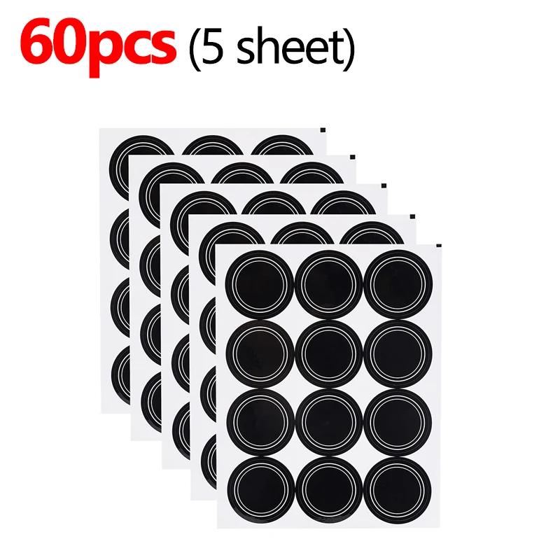 60/240 шт. этикетки для банок со специями наклейки для бутылок с приправами этикетки для стеклянных контейнеров с ингредиентами для приправ кухонные принадлежности