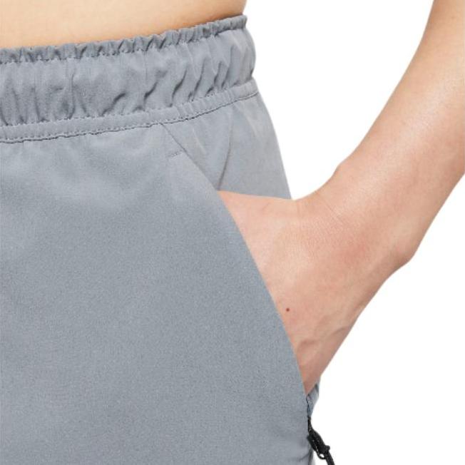 Nike Универсальные брюки прямого кроя Nike Dri-FIT Unlimited Азиатский размер Мужские Дымчато-серый Черный FB7547-084