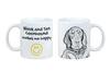 Black and Tan Coonhound I - cup with a dog, cheerful cup for a dog lover, personalized gift from the Art-Dog brand