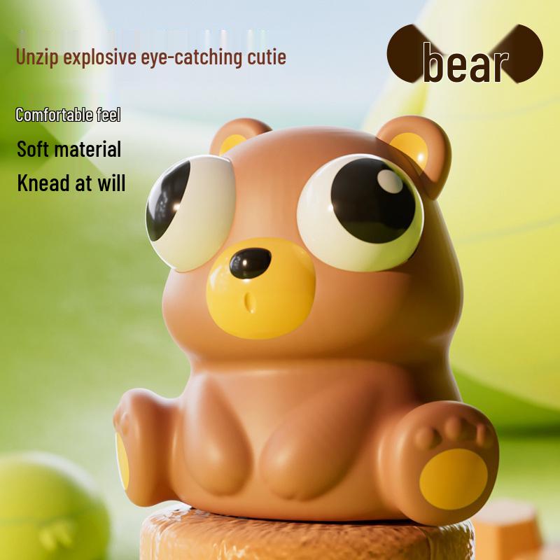 Press Pop Eyes Squeeze Toy - Cute & Fun Stress Reliever for Kids
