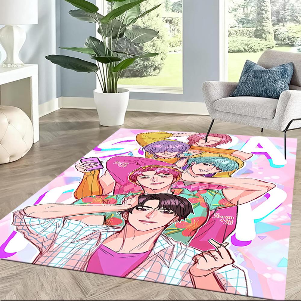 Saja Boys9 Square rugs are a great choice for living rooms, bedrooms, home décor, and as gifts