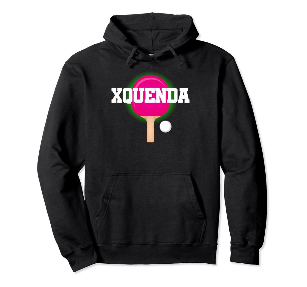 Xquenda Name Girls Table Tennis Ping Pong Game Racket Sports Hoodie