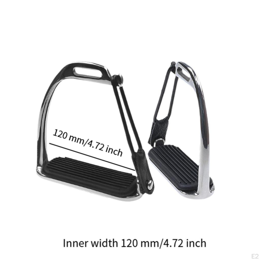 2 предмета стремена для лошади, безопасное конное снаряжение, многоцелевое использование для езды по пересеченной местности на открытом воздухе