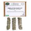 Bless-International Himalayan-Sage-Holy-Basil-Frankincense-Incense Premium-100%-Natural-and-Organic Handcrafted-4-Inches-Long