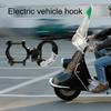 Мотоциклетный крюк, универсальный, устойчивый к ударам, устойчивый к тряске, передняя вешалка из алюминиевого сплава для мотоцикла, электрический крюк для скутера для улицы
