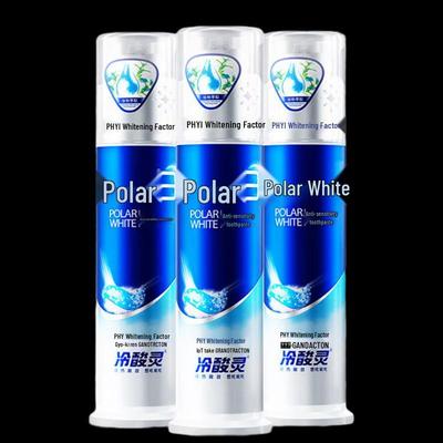 Зубная паста Lengsuanling Arctic White с двойной защитой от чувствительности, с помпой