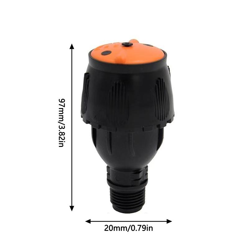 Садовый газонный вращающийся разбрызгиватель, рассеивающая насадка, автоматические вращающиеся ирригационные разбрызгиватели с вращением на 360 градусов
