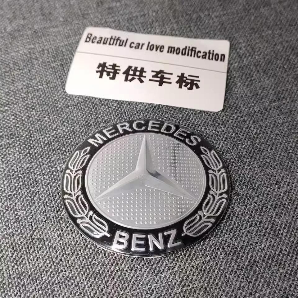 4 шт. 56 мм Наклейка на центральный колпачок колеса автомобиля Аксессуары Mercedes Benz AMG W204 GLC CLA Brabus Smart Maybach W205 W203 W206