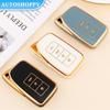 Golden-edged TPU Car Remote Key Cover Case Shell Fob For Lexus NX GS RX IS ES GX LX RC IS UX 200 250 260 300 350 LS 450H 300H Car Accessories