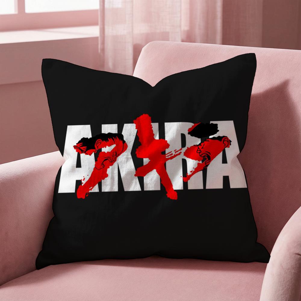 A-Akira ANIME Cushion Cover Multi-Scene Pillow Cover for Home & Car - Reversible, Soft & Durable for Daily Use
