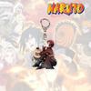 Anime Naruto Acrylic Keychain Accessaries Uzumaki Naruto Cartoon Keyring