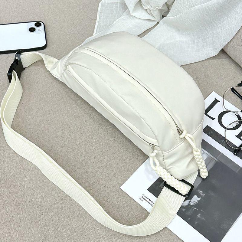 Трендовая универсальная сумка кроссбоди 2025 - Стильная нагрудная и спортивная поясная сумка большой вместимости для студентов