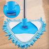Треугольная мини-швабра с вращением на 180 градусов, инструмент для чистки полов, новая швабра для уборки