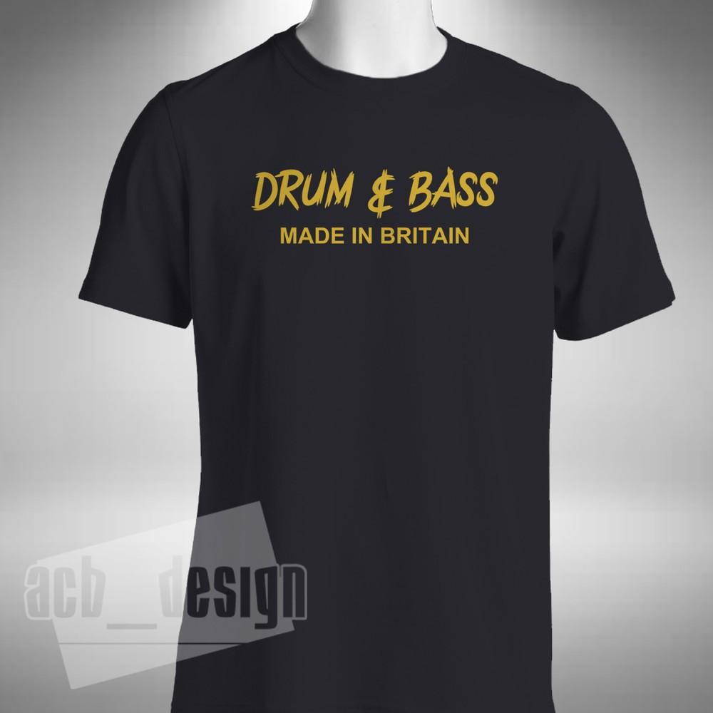 Футболка Drum and Bass Made in Britain Old Skool Ретро Танцевальная Jungle от S до 5XL