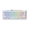 Ducky One X Mini Беспроводная Игровая Rapid 61 US Индукционная KB0929 Клавиатура 60%, Белая, Триггер, Компактная, Клавиши, Раскладка, Переключатели,