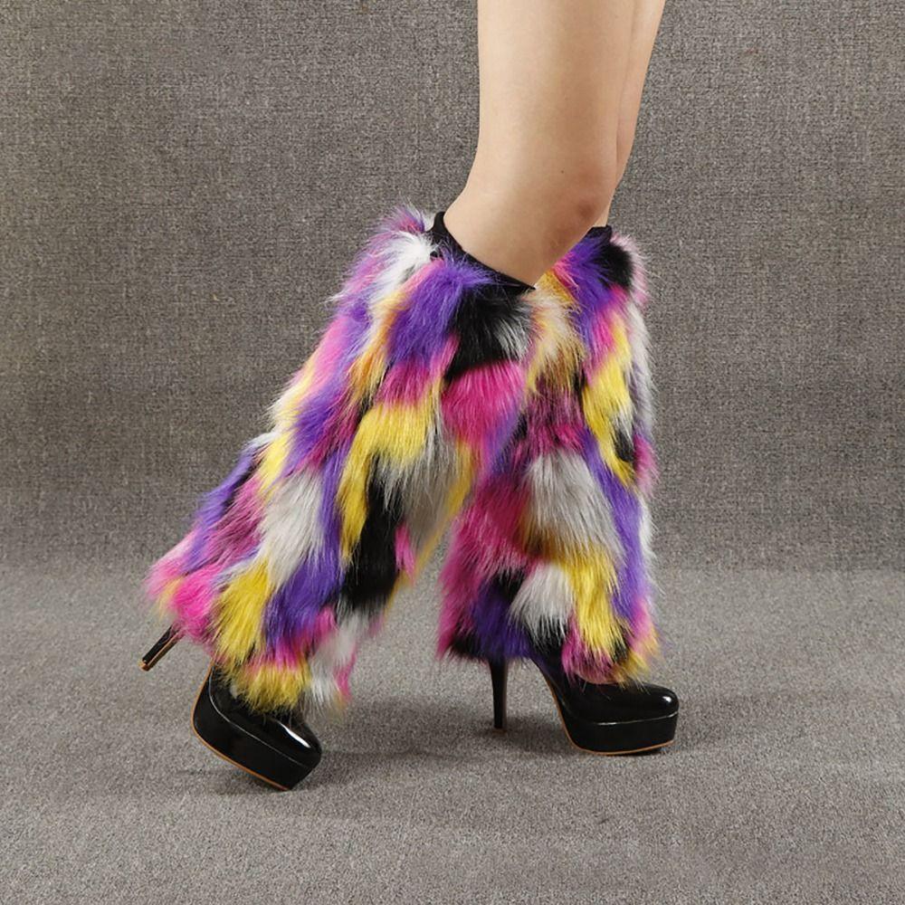 40cm Boot Socks Y2K Foot Covers Warm Ankle Warmer Stage Performance